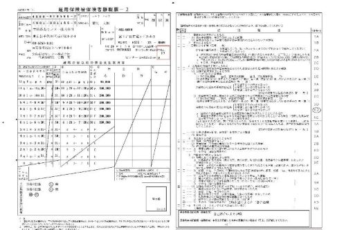 雇用保険被保険者離職票２